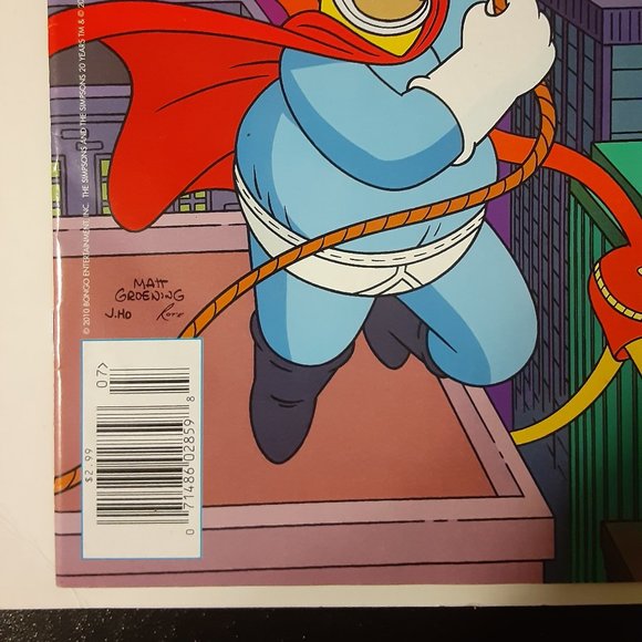 SIMPSONS SUPER SPECTULAR #11 (2010) WRITTEN BY DONNA BARR, IAN BOOTHBY & DELANEY - Picture 4 of 11